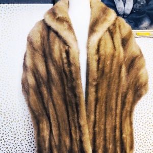 Vintage Mink Stole. STUNNING.